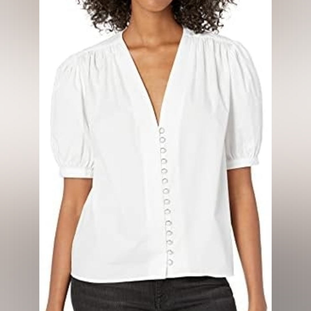 The Kooples Women's Jacquard Printed Button-Down Shirt